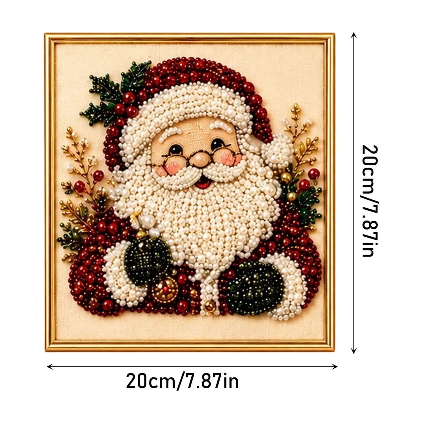 Halloween Diamond Painting Kits 2026 Christmas New Pearl Diamond Painting Art Kit with Frame,Entry-Level Adults' DIY Craft Hobbies Kit, Suitable for Tabletop Display or Wall Decoration, Kits Diy