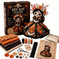 Halloween Diamond Painting Kits Halloween DIY Craft Kit, Patchwork Doll Making Set, Creative Halloween Decoration Supplies, Fun Crafting Materials for Kids & Adults, Complete Craft Set
