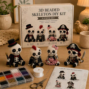 3D Beaded Animal Craft Kit, Handmade DIY Bead Set