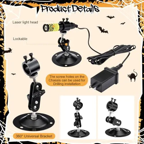 Halloween craft kit contents including materials tools and design template – beginner-friendly set