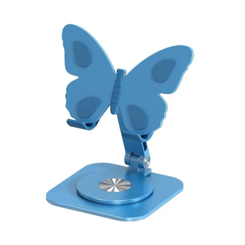 Aluminum phone stand gift packaging – compact folding 360° adjustable mount for smartphones