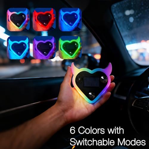 Solar Powered Car LED Ambient Light