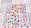 Adhesive Rhinestone Gem Stickers Acrylic Jewel DIY Craft for Kids