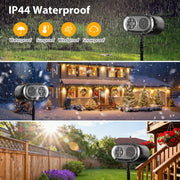 Christmas Projector Lights Outdoor Decorations Lighting for Outside Party