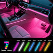 RGB car interior LED light kit available in multiple colors USB powered