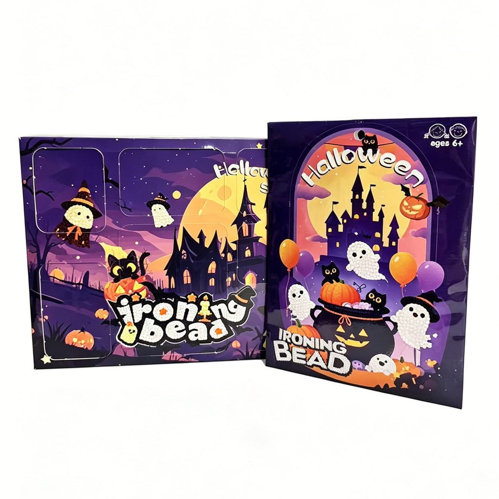 Perler Beads Fuse Beads Kit - Halloween Christmas DIY Craft Set for Kids