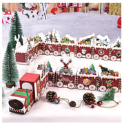 Christmas advent calendar red train set – 9 styles 24 mini boxes festive holiday countdown