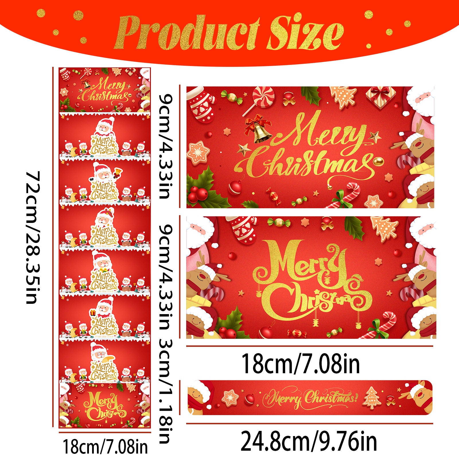 Christmas Money Pull Gift Box - Holiday Party Surprise Cash Box Decoration - Gold（Red Envelope+Waist Band）