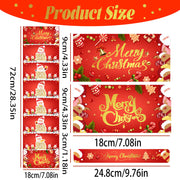 Christmas Money Pull Gift Box - Holiday Surprise Cash Box Decoration - RedGoldRed+Waist Band