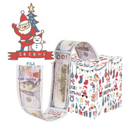 Christmas Money Pull Gift Box - Holiday Party Surprise Cash Box Decoration - Christmas TreeSanta Claus32