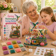 Holiday craft kit packaging and step-by-step instruction guide – all-inclusive creative set