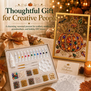 Holiday craft kit contents including materials tools and design template – beginner-friendly set