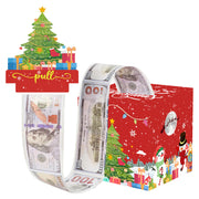 Christmas Money Pull Gift Box - Holiday Surprise Cash Box Decoration - RedChristmas Tree24