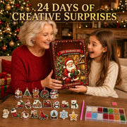 Christmas DIY ornament set finished display – handmade festive hanging decoration for tree