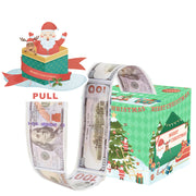 Christmas Money Pull Gift Box - Holiday Party Surprise Cash Box Decoration - Santa Claus03