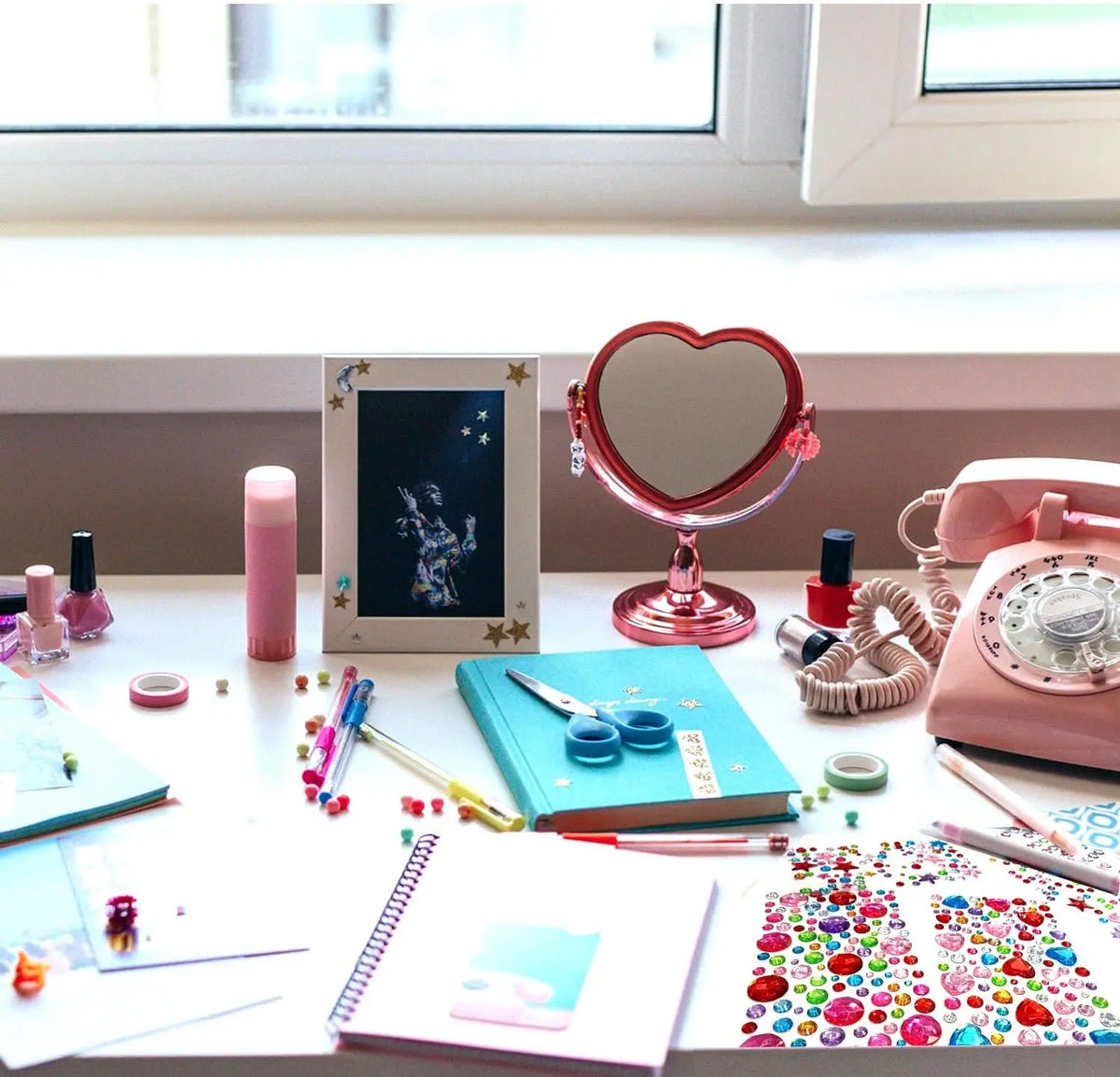 Holiday craft kit packaging and step-by-step instruction guide – all-inclusive creative set