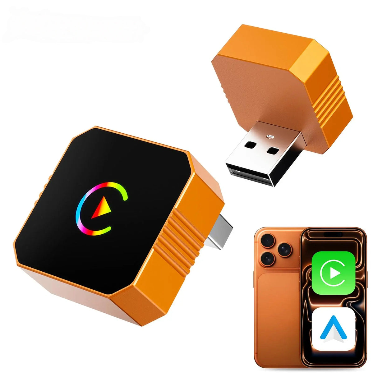 Convert Wired CarPlay & Android Auto to Wireless For Compatible 2016