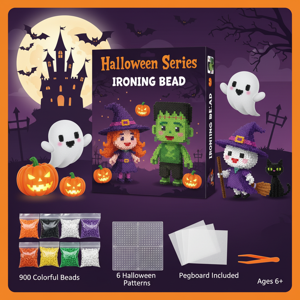 Halloween Ironing Bead Kit - Box Style